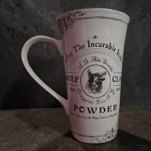WOLF CLAW POWDER The Incurable Itch 18 Oz Latte Mug 222 Fifth Hallow Apothecary